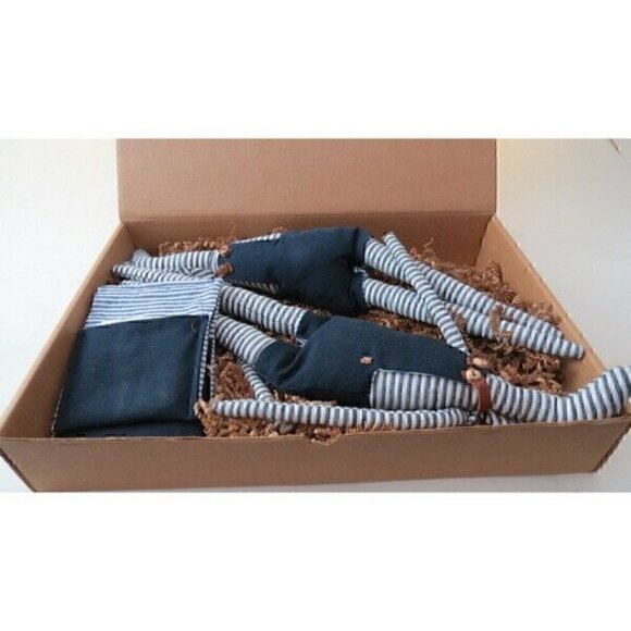 New Ieva Fray Handmade (2) Giraffe Zebra Doll Toy - Picture 2 of 4